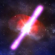 Illustration for article titled Billion-Year Old Starburst Helps Us See Deeper Space Than Ever Before